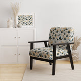 Scandinavian Yellow And White Collage - Bohemian Arm Chair