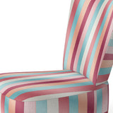 Vibrant Pink Striped Harmony Pattern - Modern Arm Chair