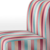 Vibrant Pink Striped Harmony Pattern - Modern Arm Chair