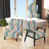 Natures Botanical Ferns Jungle Harmony - Bohemian Accent Slipper Chair