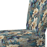 White And Gold Elegant Flowers Delight - Cottage Arm Chair