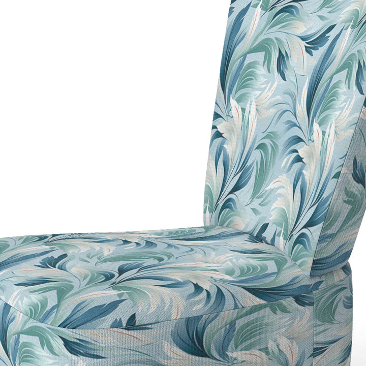Azure Breeze Tropical Pattern - Tropical Arm Chair