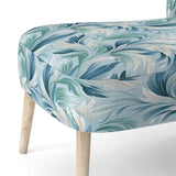 Azure Breeze Tropical Pattern - Tropical Arm Chair