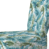 Azure And Green Canopy Tropical Pattern - Tropical Arm Chair