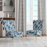 Azure Mirage Tropical Pattern - Tropical Arm Chair