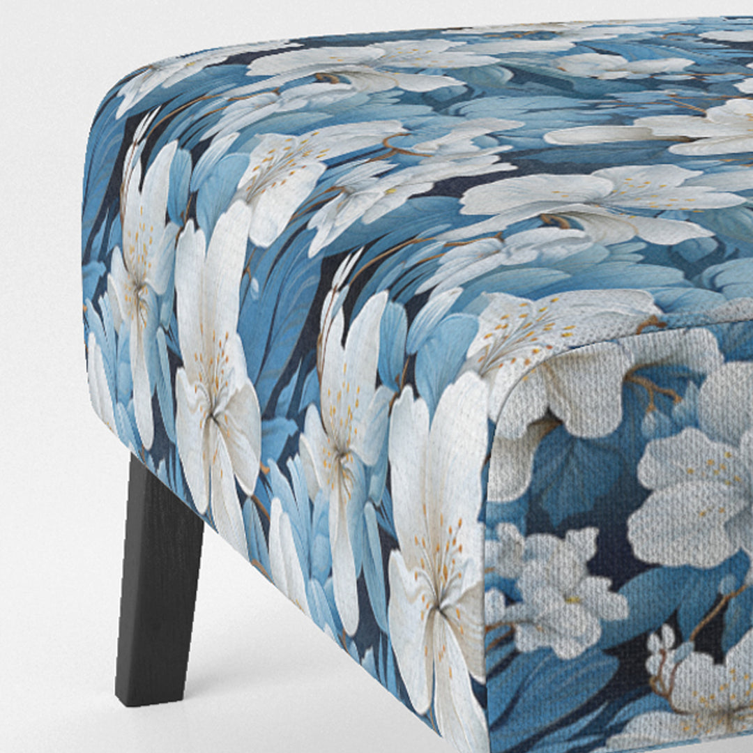 Azure Mirage Tropical Pattern - Tropical Arm Chair