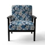 Azure Mirage Tropical Pattern - Tropical Arm Chair