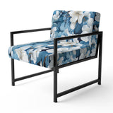 Azure Mirage Tropical Pattern - Tropical Arm Chair