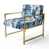 Azure Mirage Tropical Pattern - Tropical Arm Chair