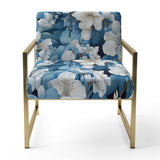 Azure Mirage Tropical Pattern - Tropical Arm Chair