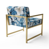 Azure Mirage Tropical Pattern - Tropical Arm Chair