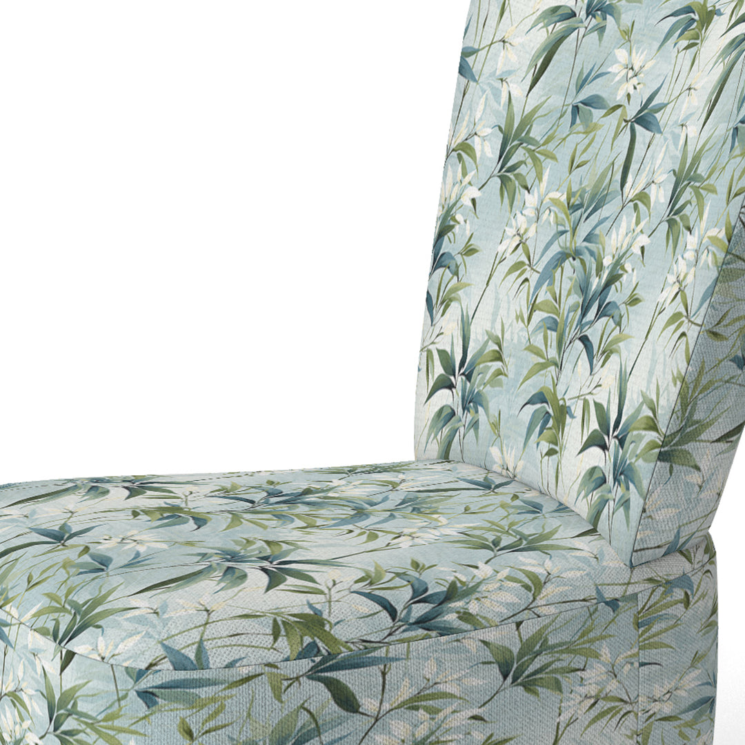 Bamboo Tranquility Tropical Pattern - Tropical Arm Chair