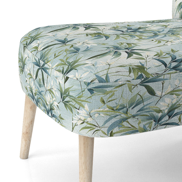 Bamboo Tranquility Tropical Pattern - Tropical Arm Chair