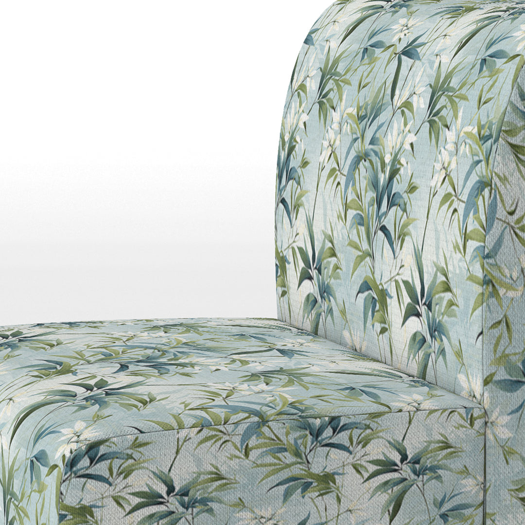 Bamboo Tranquility Tropical Pattern - Tropical Arm Chair