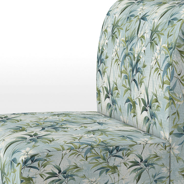 Bamboo Tranquility Tropical Pattern - Tropical Arm Chair