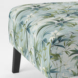 Bamboo Tranquility Tropical Pattern - Tropical Arm Chair
