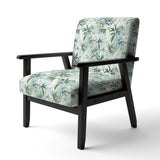 Bamboo Tranquility Tropical Pattern - Tropical Arm Chair