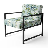 Bamboo Tranquility Tropical Pattern - Tropical Arm Chair