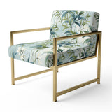 Bamboo Tranquility Tropical Pattern - Tropical Arm Chair