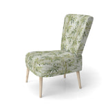 Bamboo Zen Tropical Pattern - Tropical Accent Side Chair