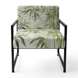 Bamboo Zen Tropical Pattern - Tropical Accent Side Chair