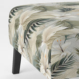 Coastal Abstraction Tropical Pattern - Upholstered Tropical Accent Chairs