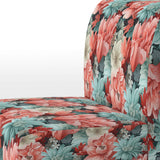 Coral Serenade Tropical Pattern - Tropical Arm Chair