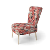 Coral Twilight Iv Tropical Pattern - Tropical Arm Chair