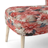 Coral Twilight Iv Tropical Pattern - Tropical Arm Chair