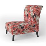 Coral Twilight Iv Tropical Pattern - Tropical Arm Chair