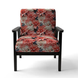 Coral Twilight Iv Tropical Pattern - Tropical Arm Chair