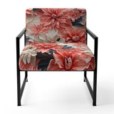 Coral Twilight Iv Tropical Pattern - Tropical Arm Chair