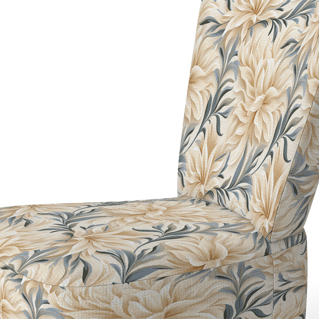 Driftwood Elegance Tropical Pattern - Tropical Accent Side Chair