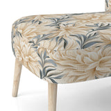 Driftwood Elegance Tropical Pattern - Tropical Accent Side Chair