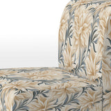 Driftwood Elegance Tropical Pattern - Tropical Accent Side Chair