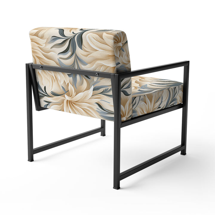 Driftwood Elegance Tropical Pattern - Tropical Accent Side Chair