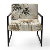 Driftwood Zen Tropical Pattern - Tropical Accent Slipper Chair
