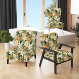 Mango Bloom Tropical Pattern - Tropical Accent Side Chair