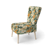 Mango Bloom Tropical Pattern - Tropical Accent Side Chair