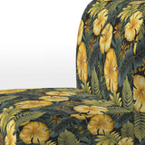 Monstera Magic Tropical Pattern - Upholstered Tropical Accent Chairs