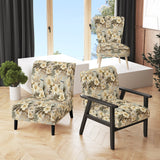 Natural Tranquility Tropical Pattern - Tropical Arm Chair