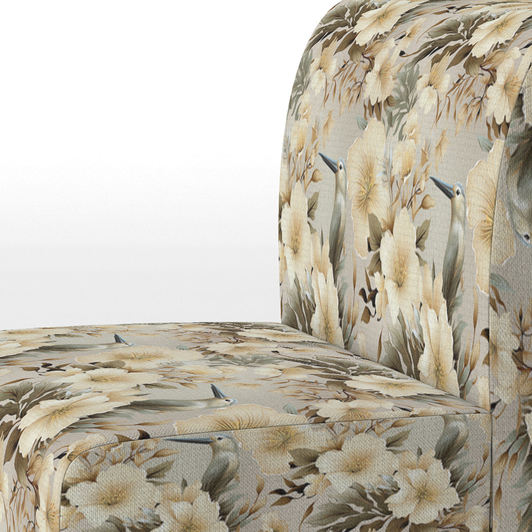 Natural Tranquility Tropical Pattern - Tropical Arm Chair