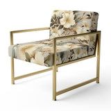 Natural Tranquility Tropical Pattern - Tropical Arm Chair