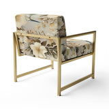 Natural Tranquility Tropical Pattern - Tropical Arm Chair