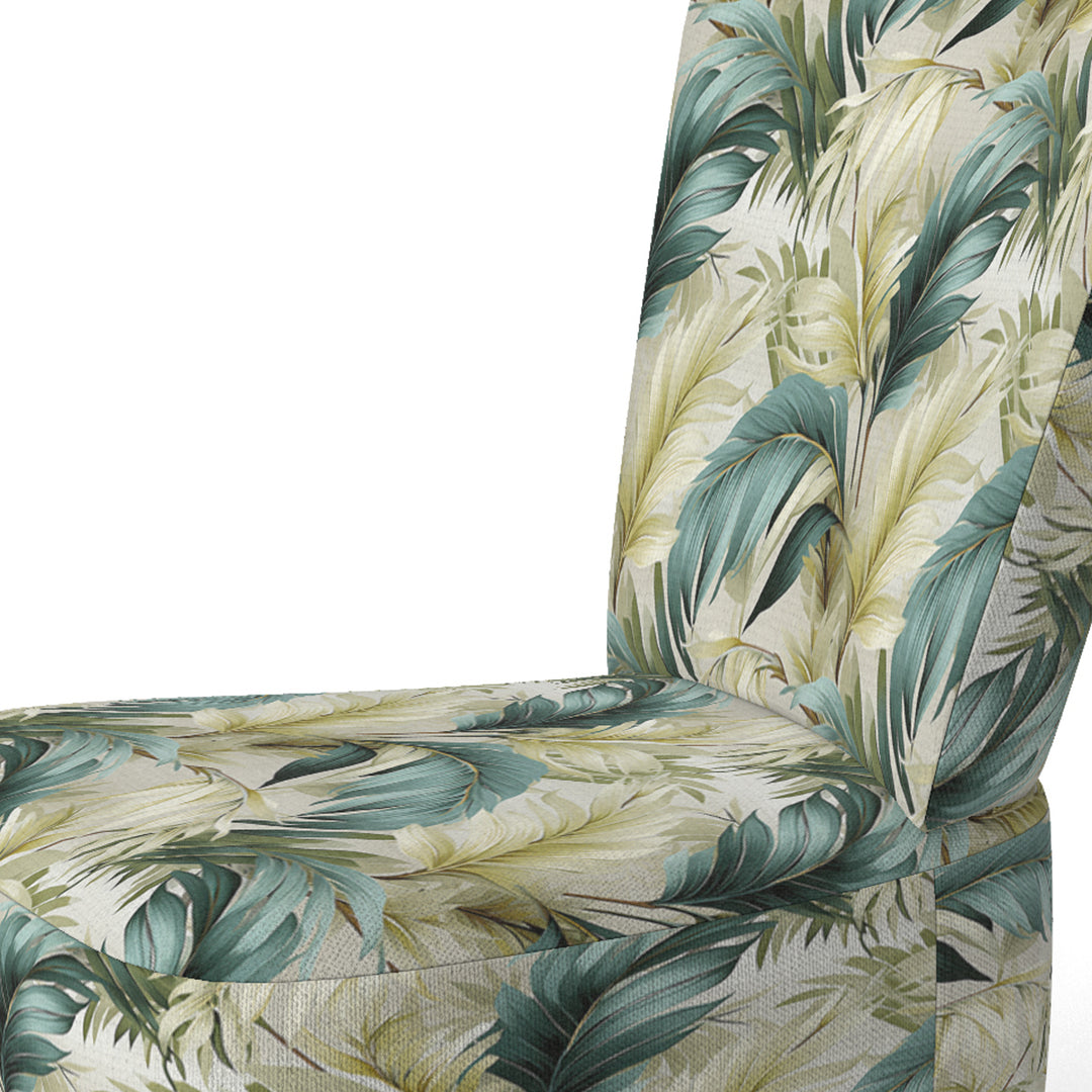 Neutral Tropics Tropical Pattern - Tropical Arm Chair