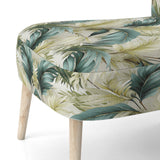 Neutral Tropics Tropical Pattern - Tropical Arm Chair