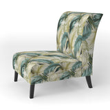 Neutral Tropics Tropical Pattern - Tropical Arm Chair
