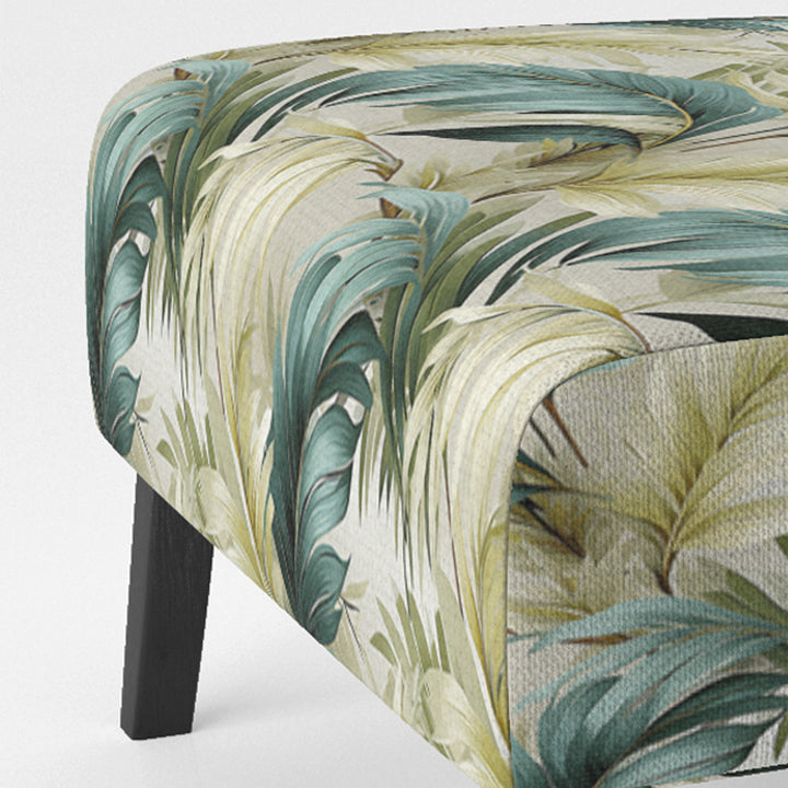 Neutral Tropics Tropical Pattern - Tropical Arm Chair