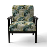 Neutral Tropics Tropical Pattern - Tropical Arm Chair