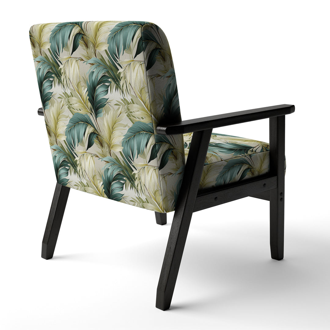 Neutral Tropics Tropical Pattern - Tropical Arm Chair